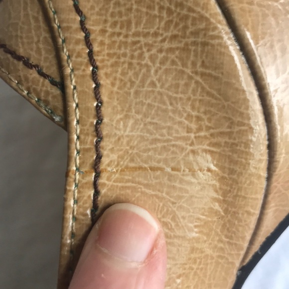 ❎DONATED❎ CL By Laundry Nude Peep Toe Platforms - Picture 7 of 8